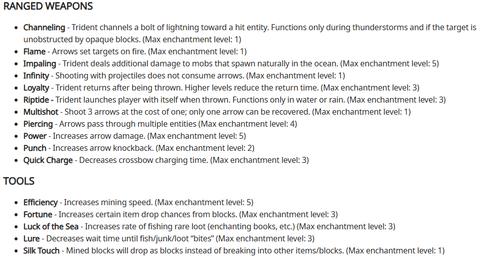 Enchantment Tierlist